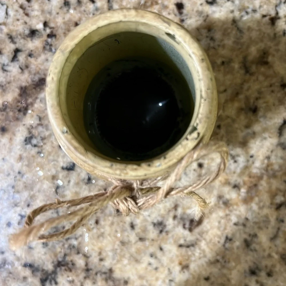 Rooster jar. Used for pens and pencils.